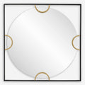 UTTERMOST HINSON SQUARE MIRROR 09958