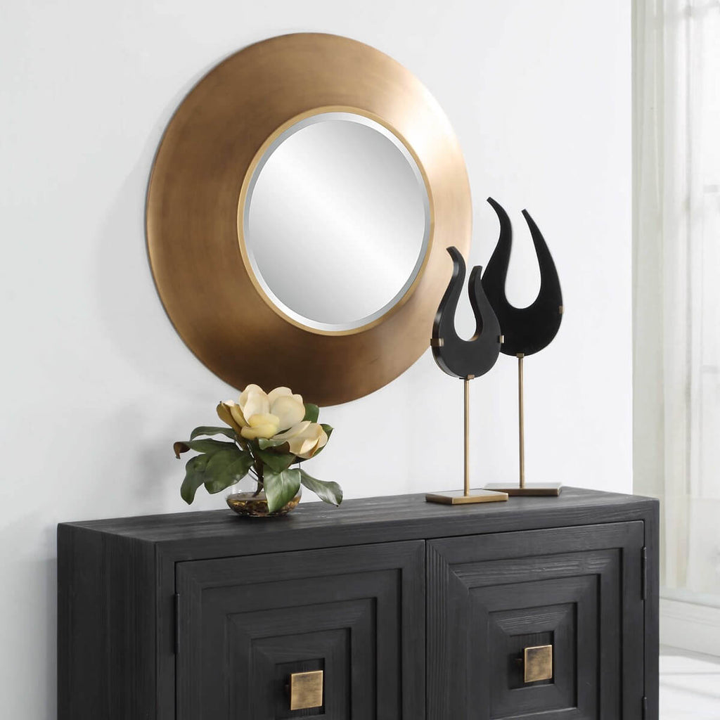 UTTERMOST CONTESSA ROUND MIRROR 09959