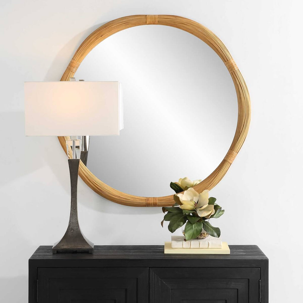 UTTERMOST SALINA ROUND MIRROR 09960