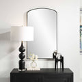 UTTERMOST TORDERA ARCH MIRROR BLACK 09964
