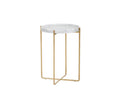 SUNPAN Liv Side Table - White Marble 102096