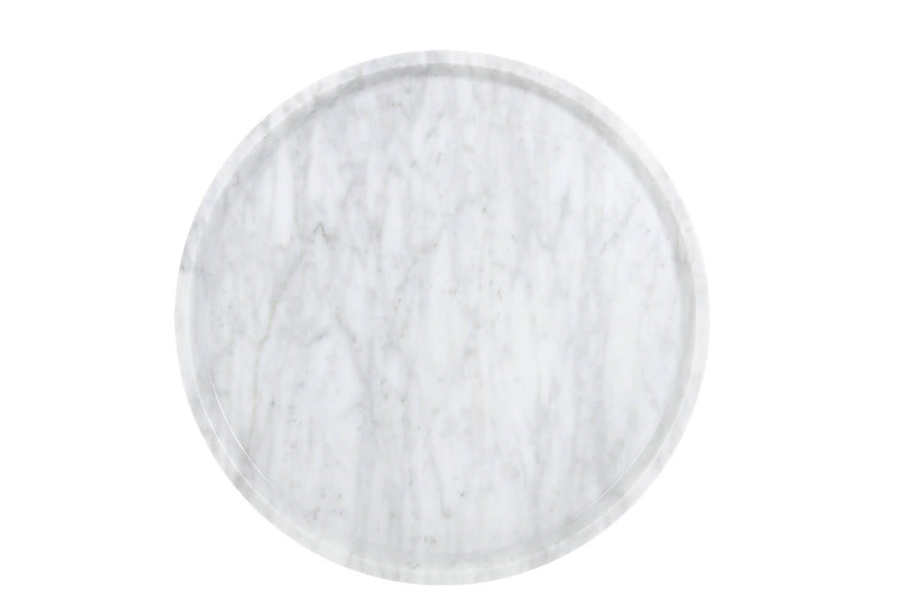 SUNPAN Liv Side Table - White Marble 102096