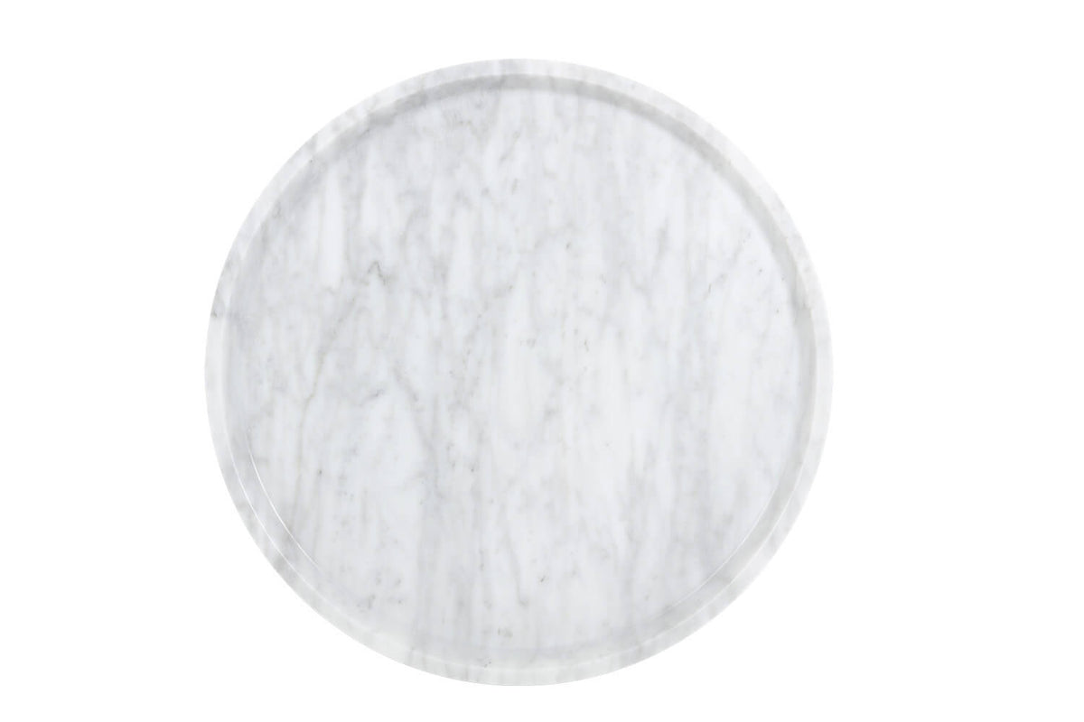 SUNPAN Liv Side Table - White Marble 102096