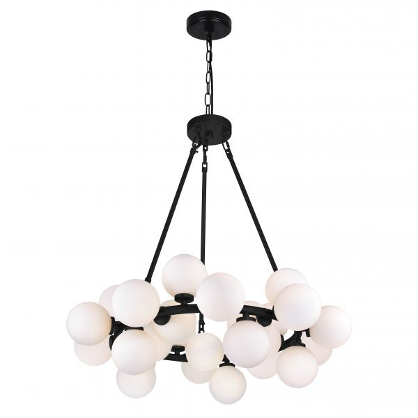 CWI LIGHTING ARYA 25-LIGHT CHANDELIER 1020P26-25-101