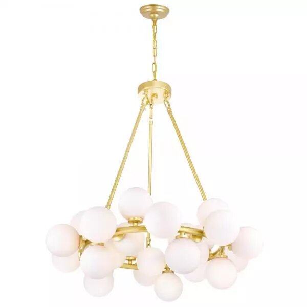 CWI LIGHTING ARYA 25-LIGHT CHANDELIER 1020P26-25-602