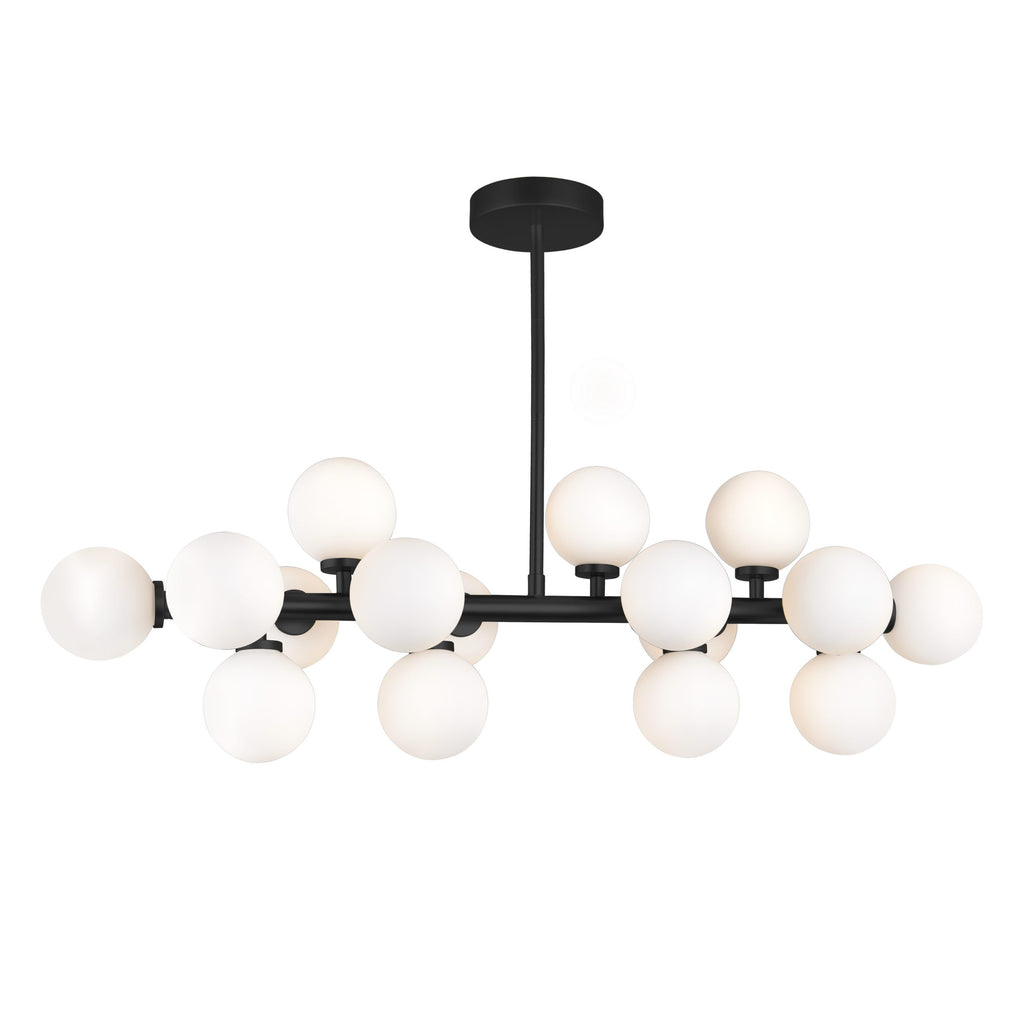CWI LIGHTING ARYA 16-LIGHT CHANDELIER 1020P36-16-101