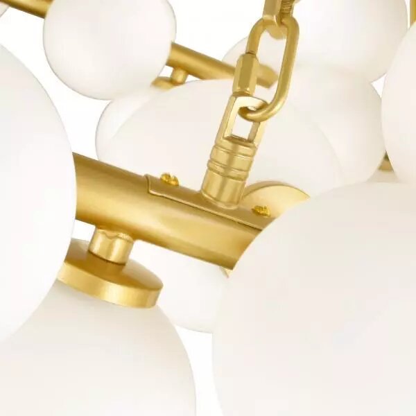 CWI LIGHTING ARYA 45-LIGHT CHANDELIER 1020P39-45-602