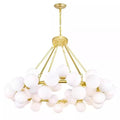 CWI LIGHTING ARYA 45-LIGHT CHANDELIER 1020P39-45-602