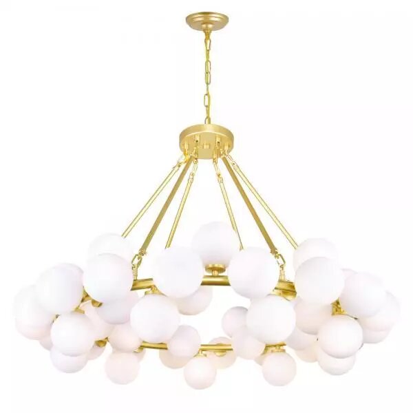 CWI LIGHTING ARYA 45-LIGHT CHANDELIER 1020P39-45-602