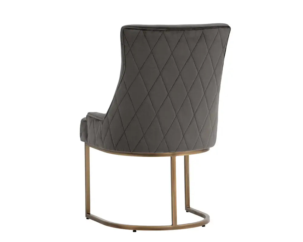 SUNPAN 102751  FLORENCE DINING CHAIR - RUSTIC BRONZE SET OF TWO