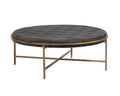 SUNPAN Ethel Ottoman Round - Piccolo Pebble 102772