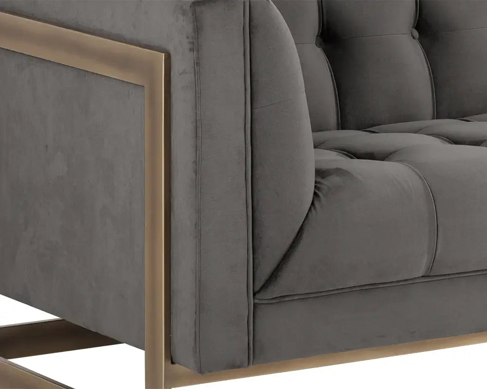 SUNPAN  102775  EKON SOFA - RUSTIC BRONZE