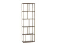 SUNPAN 102939  EIFFEL BOOKCASE - ANTIQUE BRASS - SMALL