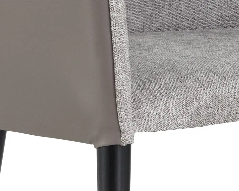 SUNPAN  103148  Asher Chair - Flint Grey / Napa Taupe