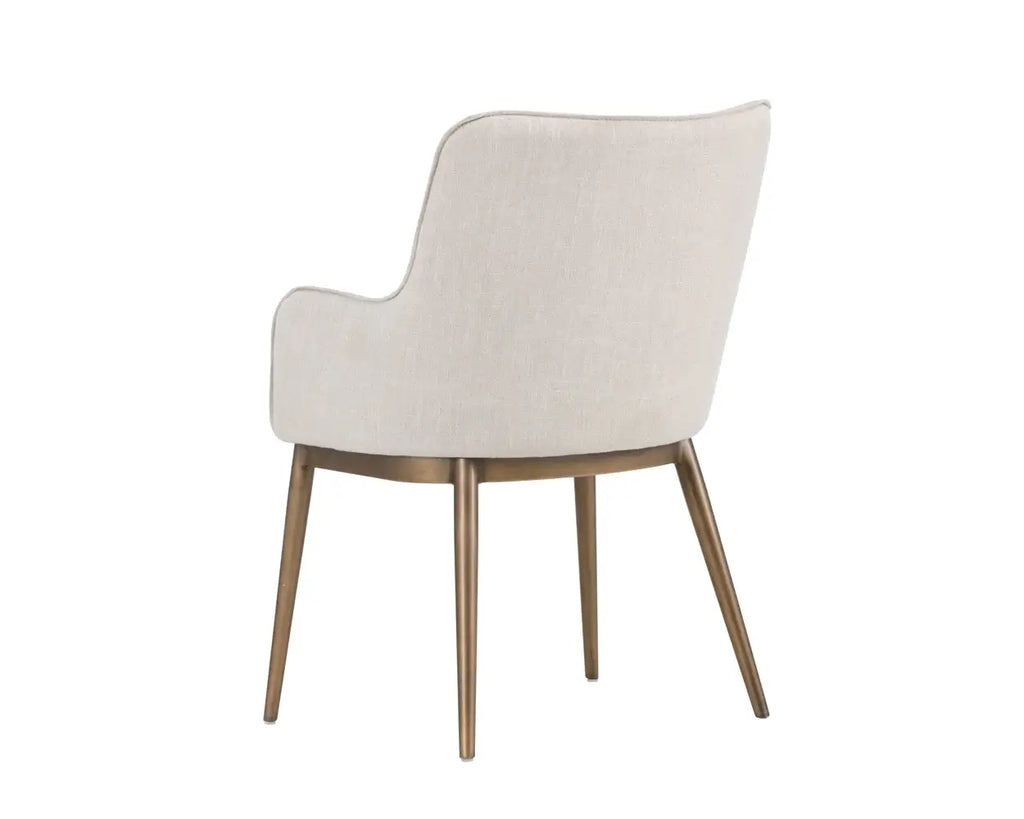 SUNPAN  103197  Franklin Dining Chair - Beige Linen