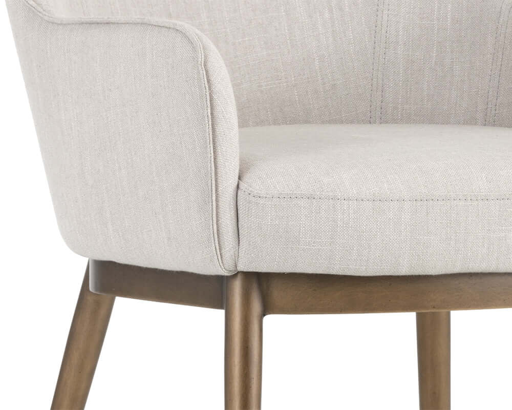 SUNPAN  103197  Franklin Dining Chair - Beige Linen