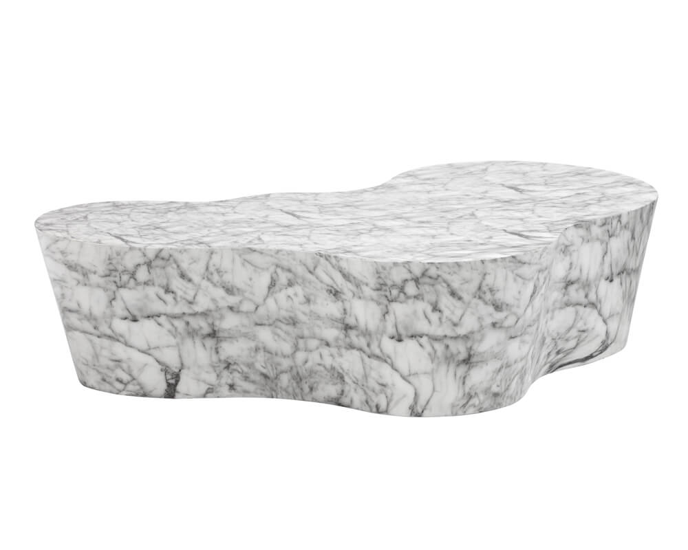 SUNPAN  103309 AVA COFFEE TABLE - MARBLE LOOK