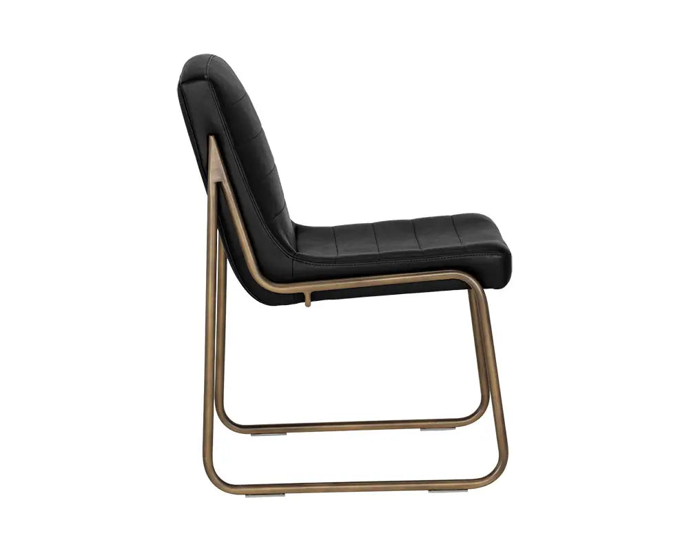 Sunpan Anton Dining Chair Black  Set of Two 103413