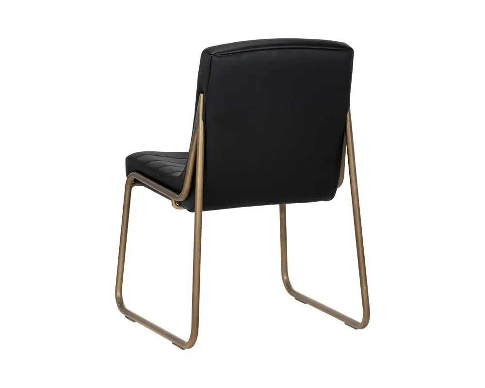 Sunpan Anton Dining Chair Black  Set of Two 103413