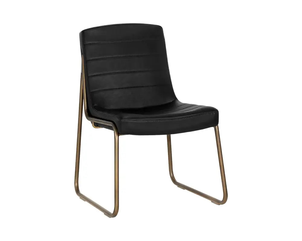 Sunpan Anton Dining Chair Black  Set of Two 112441