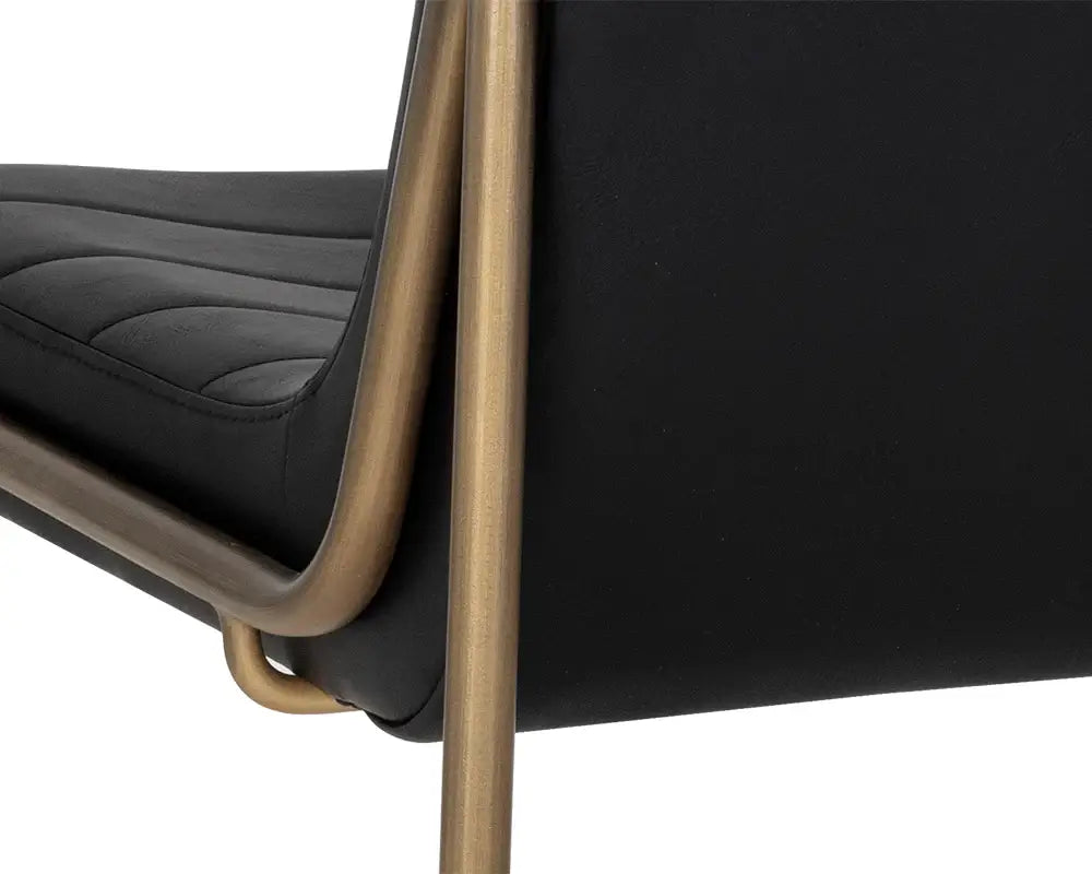 Sunpan Anton Dining Chair Black  Set of Two 103413