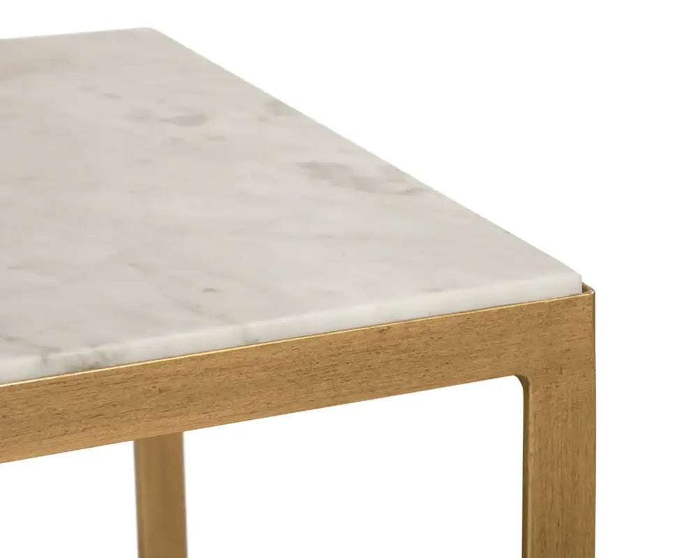 SUNPAN  103448  EVERT COFFEE TABLE - RECTANGULAR - HIGH - WHITE