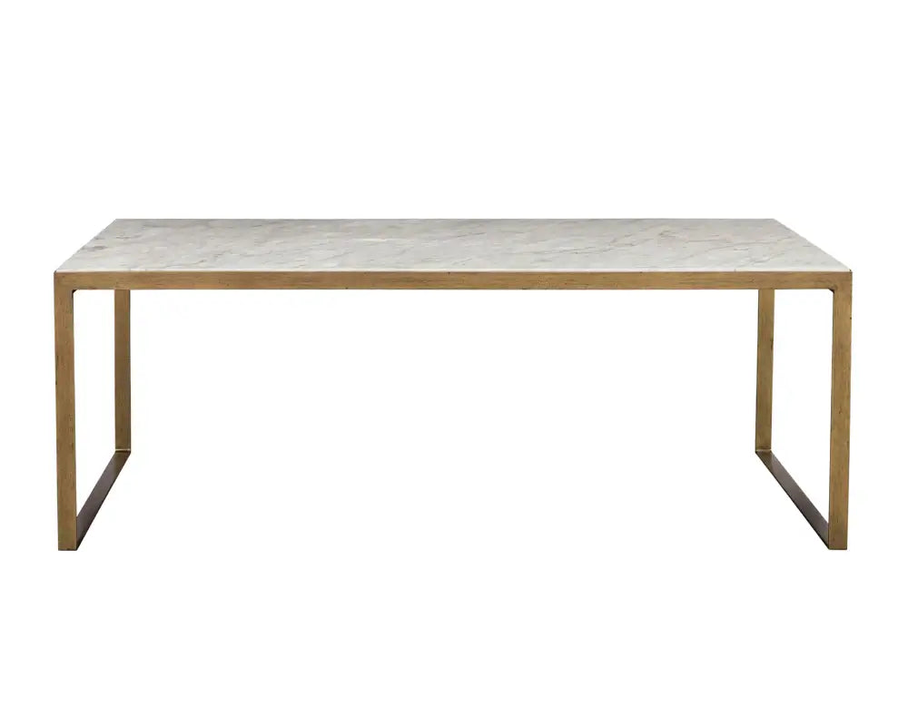 SUNPAN  103448  EVERT COFFEE TABLE - RECTANGULAR - HIGH - WHITE