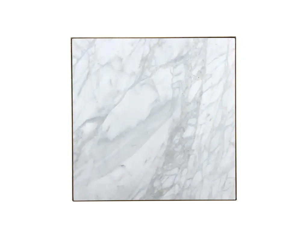 SUNPAN 103452  EVERT END TABLE - WHITE
