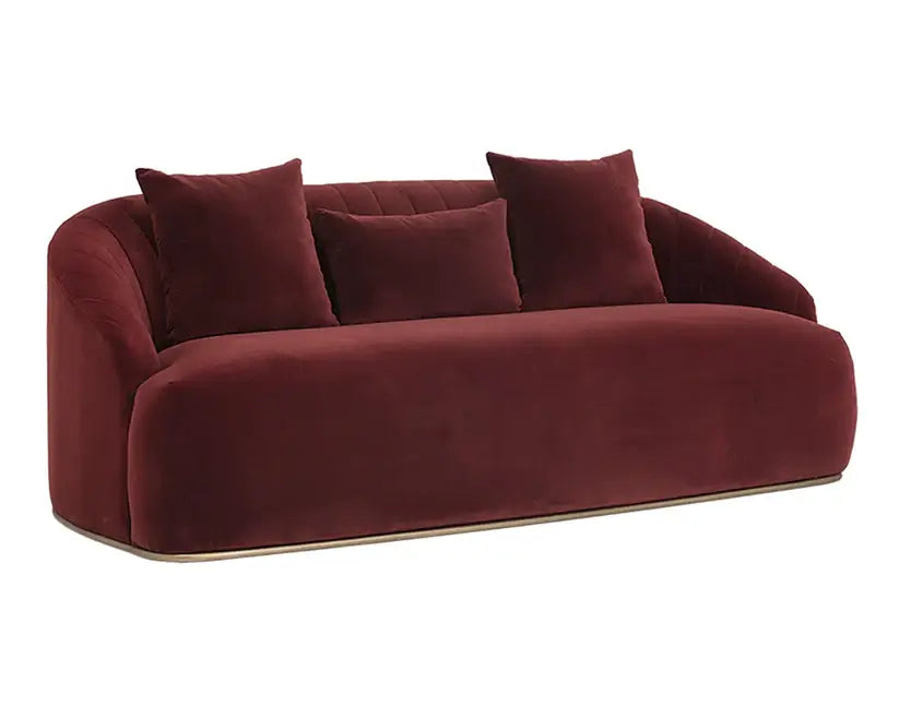 Sunpan Astrid Sofa Merlot 103642