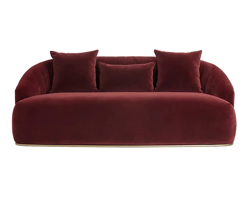 Sunpan Astrid Sofa Merlot 103642