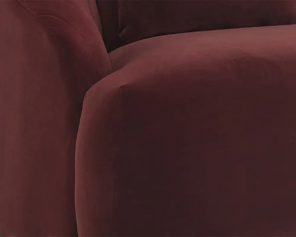 Sunpan Astrid Sofa Merlot 103642