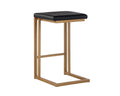 SUNPAN Boone Counter Stool - Champagne Gold - Onyx SET OF TWO 103644