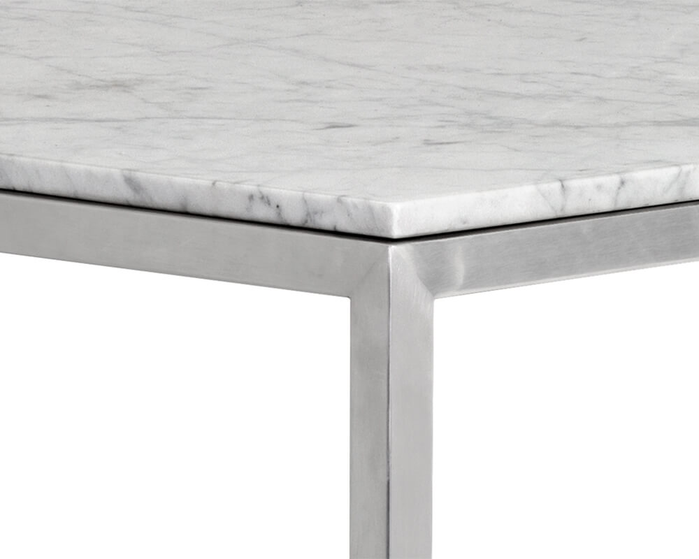 SUNPAN Abel Counter Table - Stainless Steel 103772