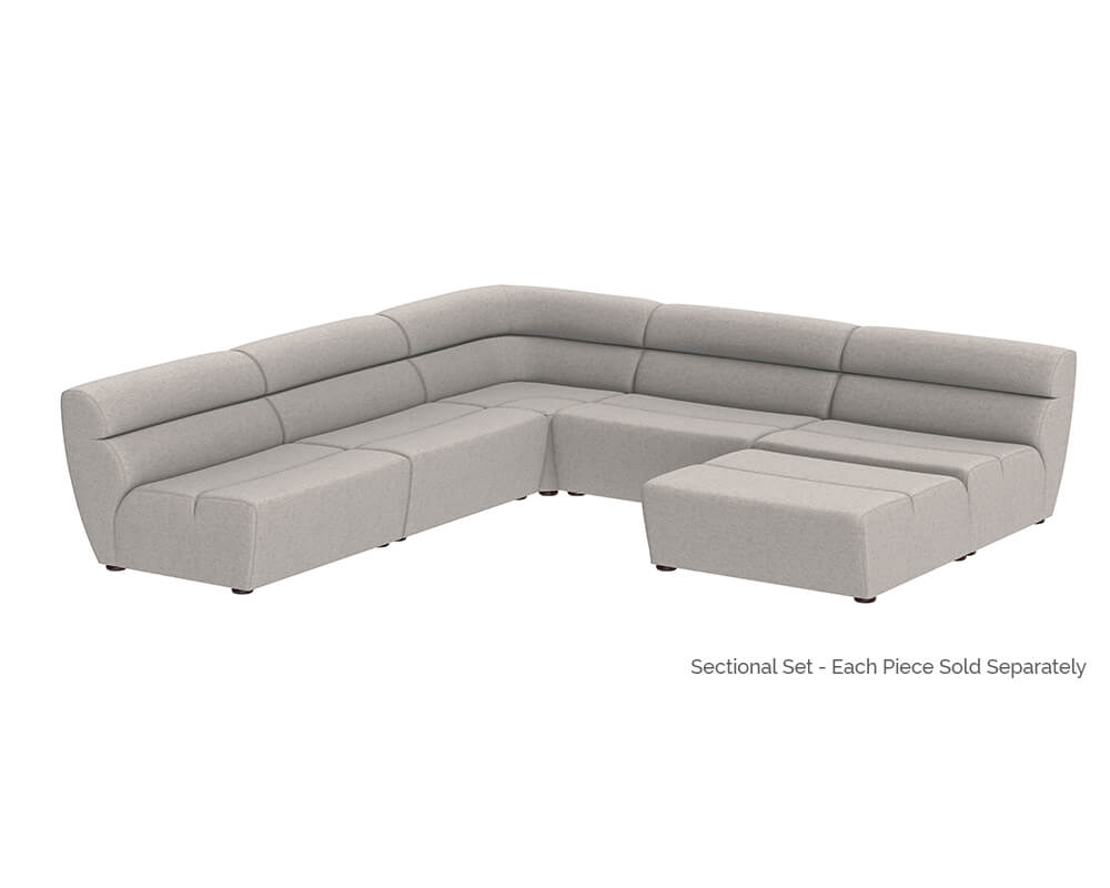 SUNPAN Cornell Modular Corner Chair - Polo Club Stone 103827