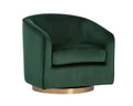 SUNPAN HAZEL SWIVEL LOUNGE CHAIR DEEP GREEN SKY 103999