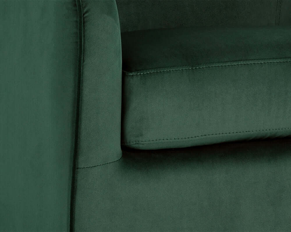 SUNPAN HAZEL SWIVEL LOUNGE CHAIR DEEP GREEN SKY 103999