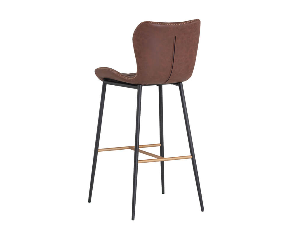 SUNPAN Lyla Counter Stool - Antique Brown SET OF TWO 104034