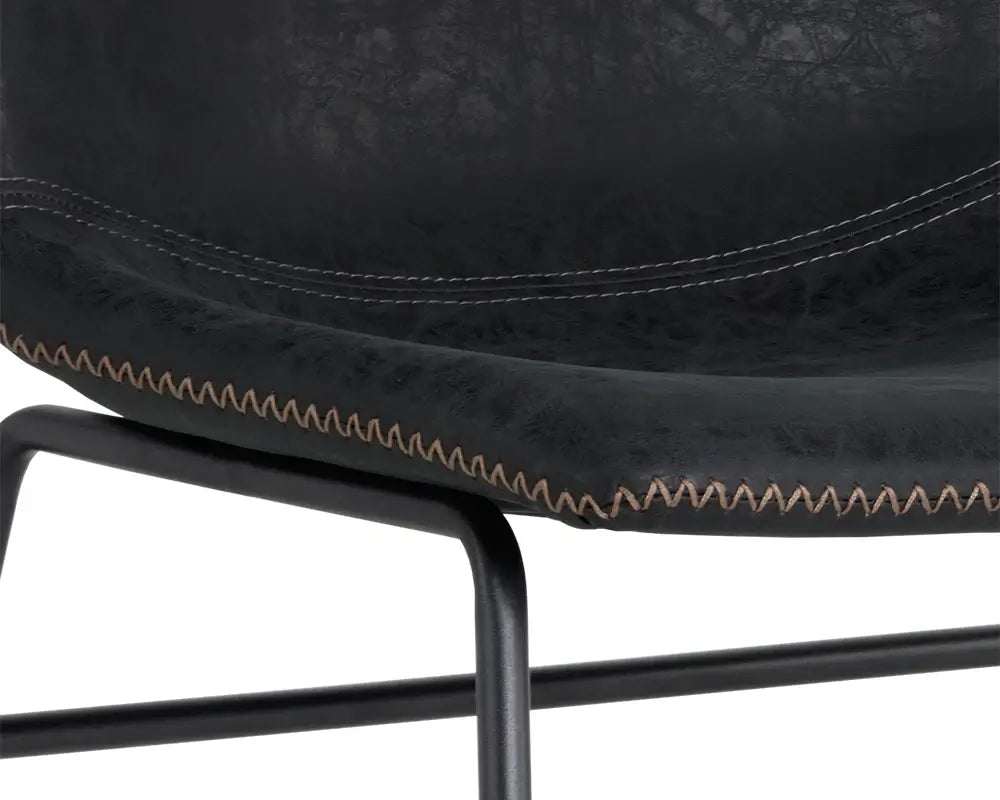 SUNPAN  104035 Cal Dining Chair - Antique Black SET OF TWO