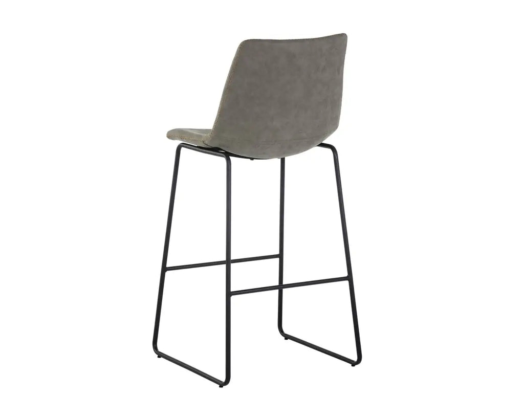 SUNPAN  104038  CAL BARSTOOL - ANTIQUE GREY  SET OF TWO