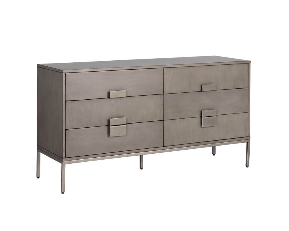 SUNPAN Jade Dresser Antique Silver - Ash Grey 104083