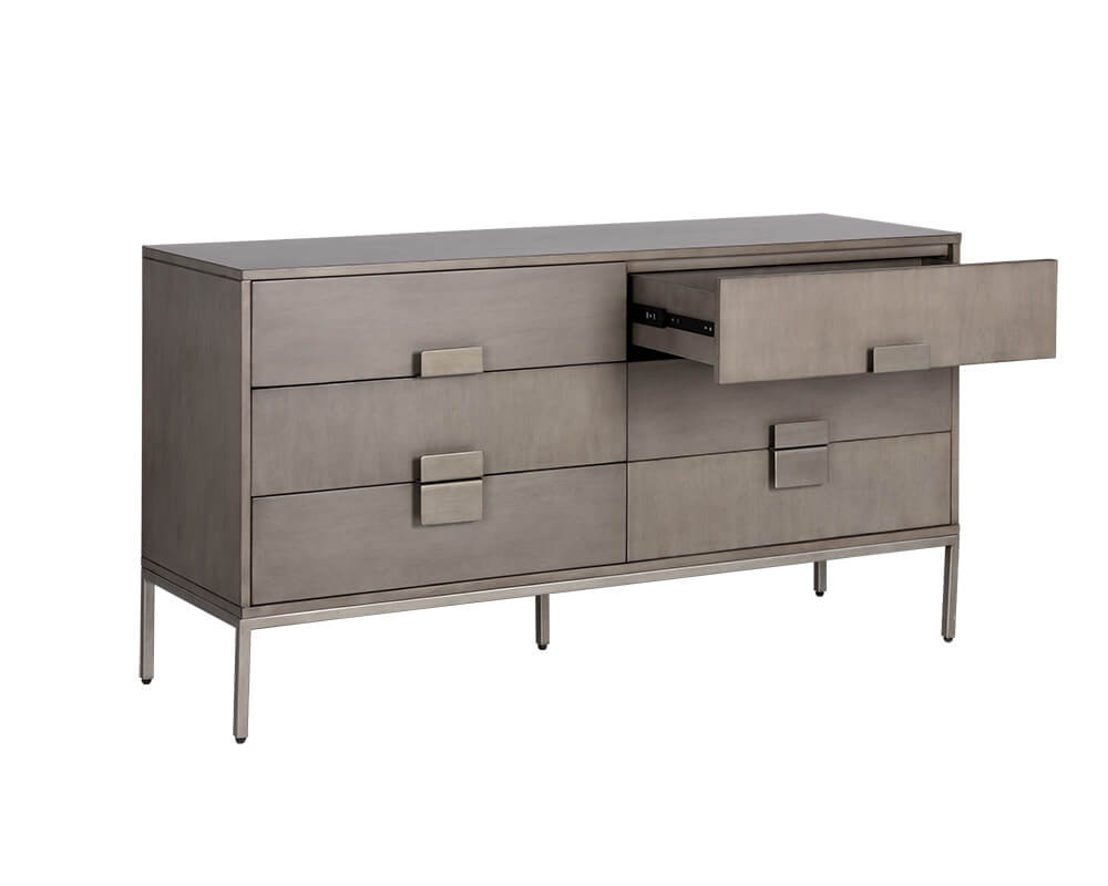 SUNPAN Jade Dresser Antique Silver - Ash Grey 104083