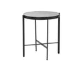 SUNPAN Willem End Table - White Marble 104133