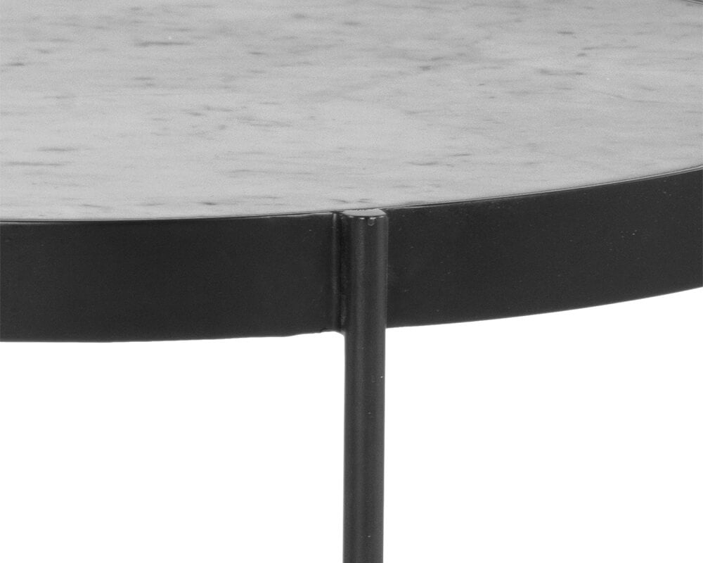 SUNPAN Willem End Table - White Marble 104133