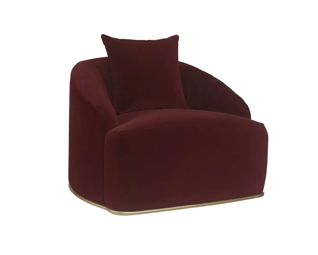 Sunpan Astrid Armchair Merlot 104138