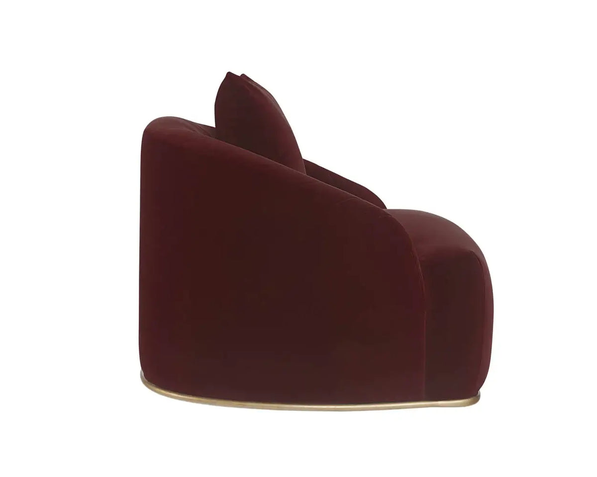 Sunpan Astrid Armchair Merlot 104138
