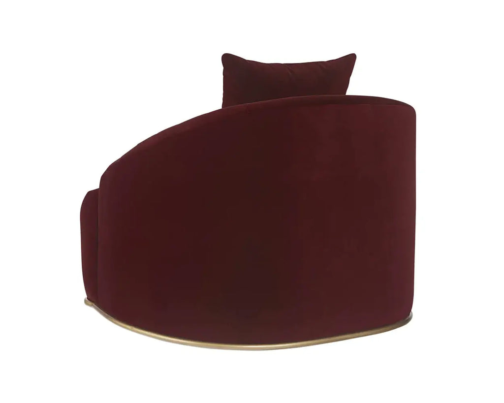 Sunpan Astrid Armchair Merlot 104138