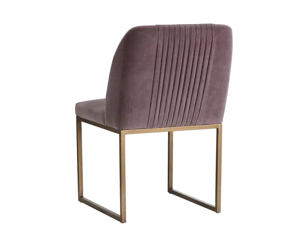SUNPAN  104343  Nevin Dining Chair - Blush Purple  SET OF TWO