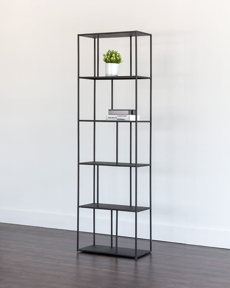SUNPAN Eiffel Bookcase Small - Black 104405