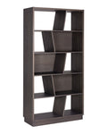 SUNPAN Jude Bookcase - Charcoal Grey 104604