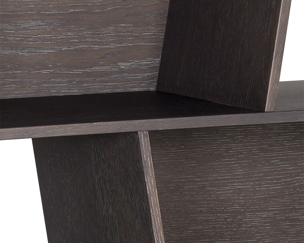 SUNPAN Jude Bookcase - Charcoal Grey 104604